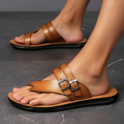 Tongs à fond plat pour femme, antidérapantes, pour salle de bain et plage