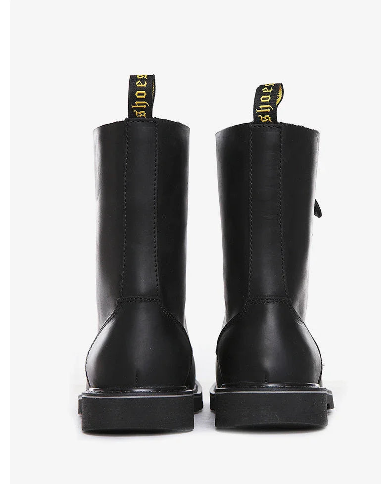 Bottes Martin montantes de moto pour l'extérieur