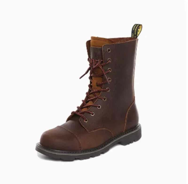 Bottes Martin montantes de moto pour l'extérieur
