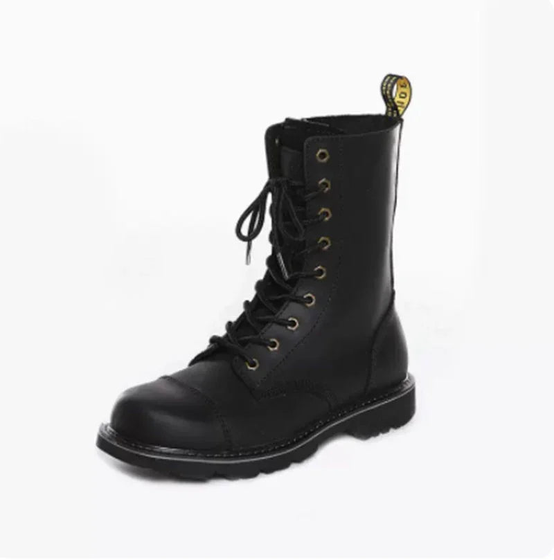 Bottes Martin montantes de moto pour l'extérieur