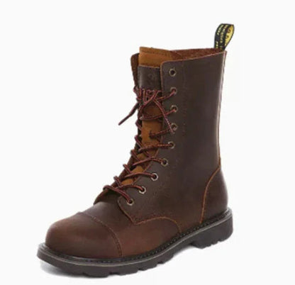 Bottes Martin montantes de moto pour l'extérieur