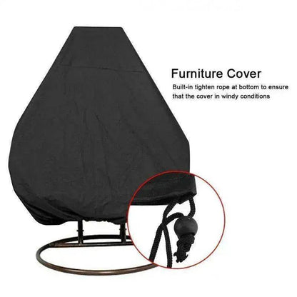 Outdoor furniture rocking chair dust cover