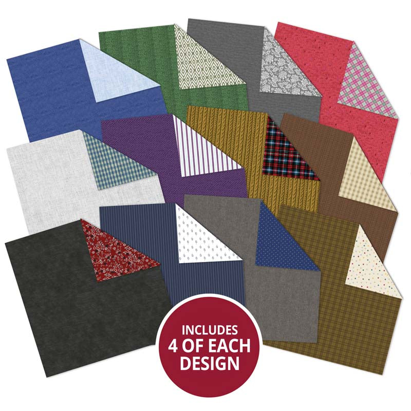Bloc de papier Costumes, gilets et chemises 8 po x 8 po