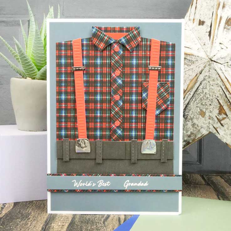 Bloc de papier Costumes, gilets et chemises 8 po x 8 po