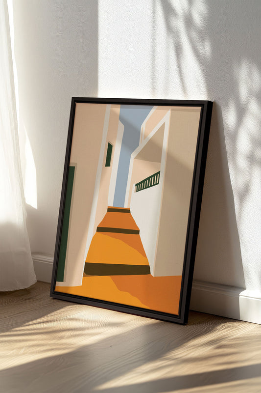 PASSAGE, Œuvre sur toile tendue