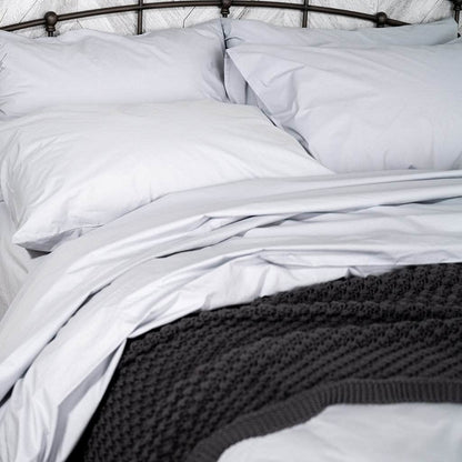 Parure de draps en percale de coton biologique essentielle
