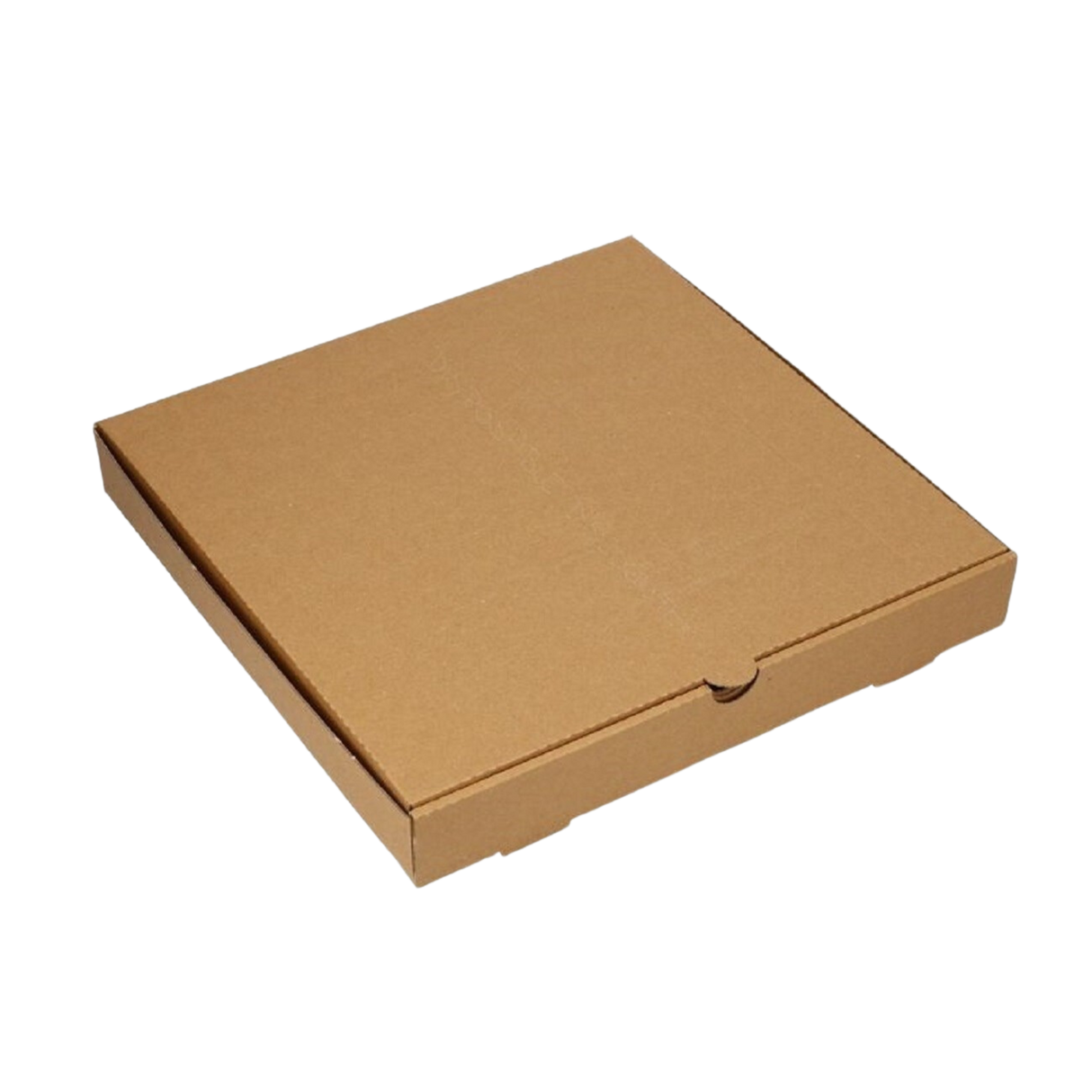 14" x 14" x 2" Kraft B-Flute Pizza Boxes