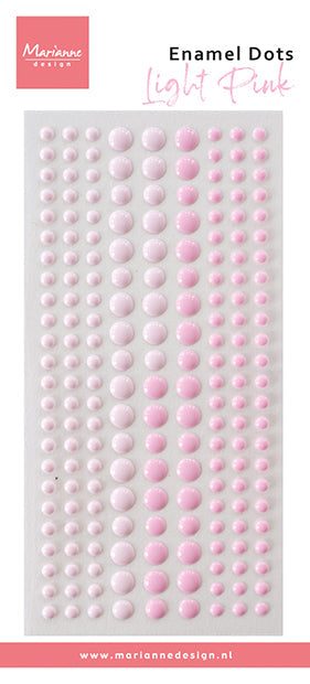 Marianne Design Enamel Dots - Duotone Light Pink