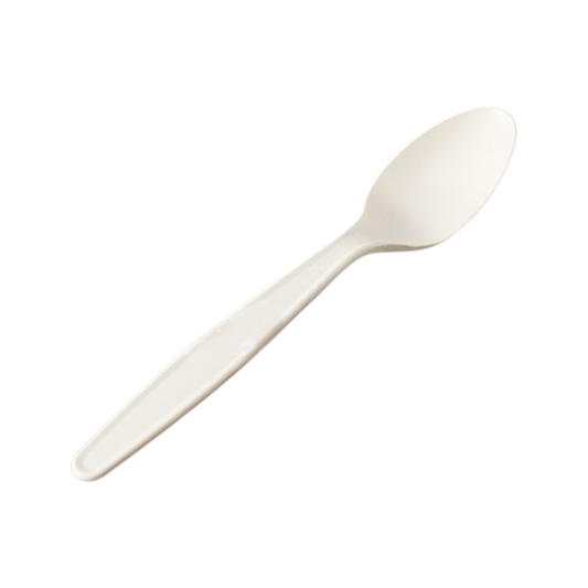 Cuillères à soupe en plastique lourd blanc