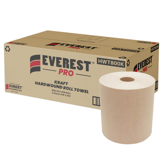 Rouleaux d'essuie-mains Kraft de 7,85" x 800' - 6 rouleaux
