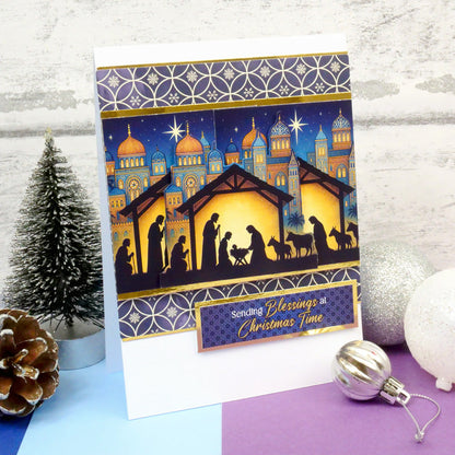 O Holy Night Square Pocket Pad