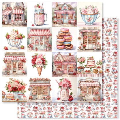 Collection de papiers Candy Kisses 6x6 31461