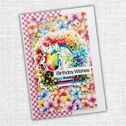 Collection de Papiers Rainbow Garden Basics 6x6 31530