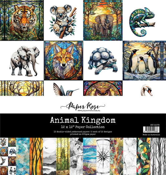 Animal Kingdom 12x12 Paper Collection 32079