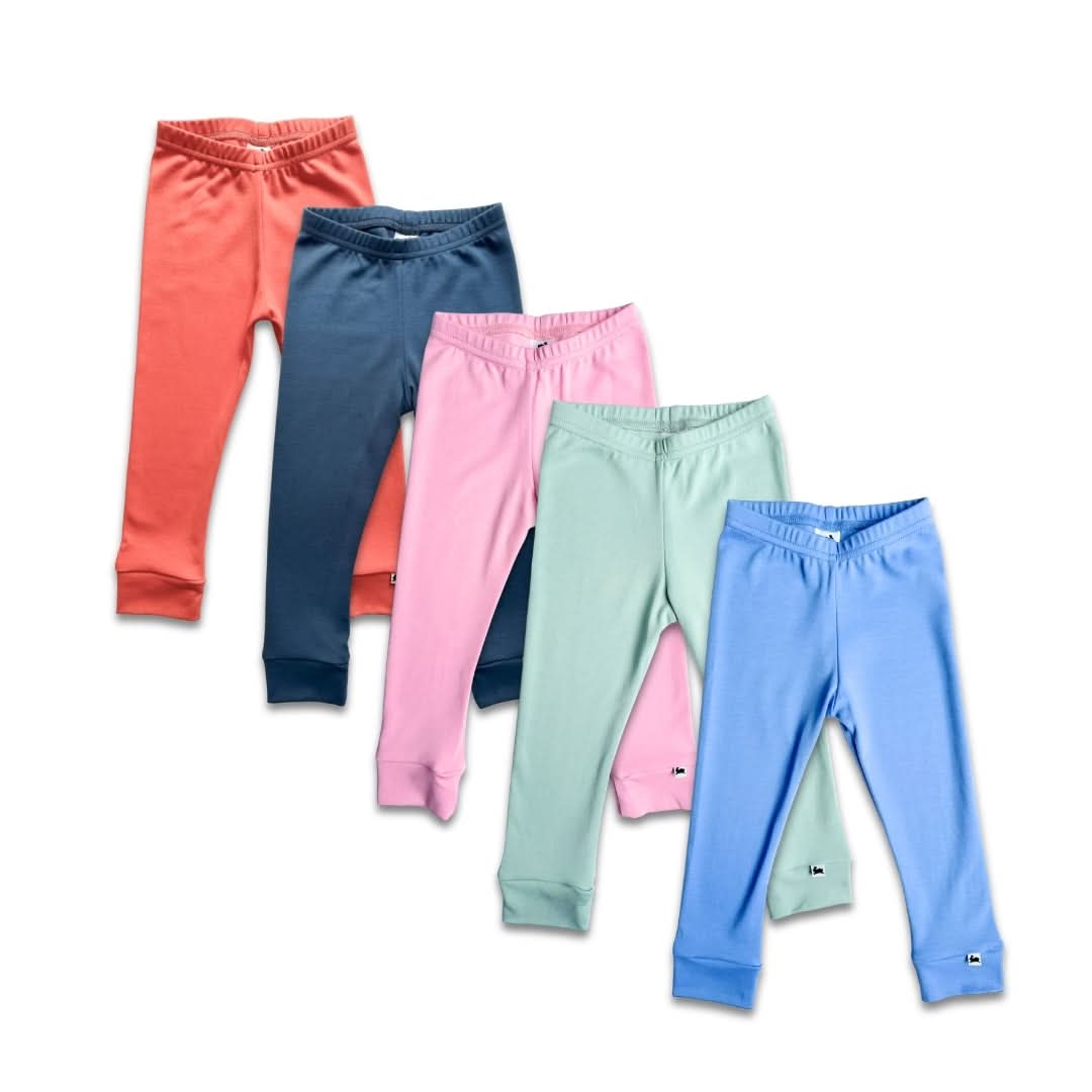 Kids' Bamboo Leggings | Taffy Pink