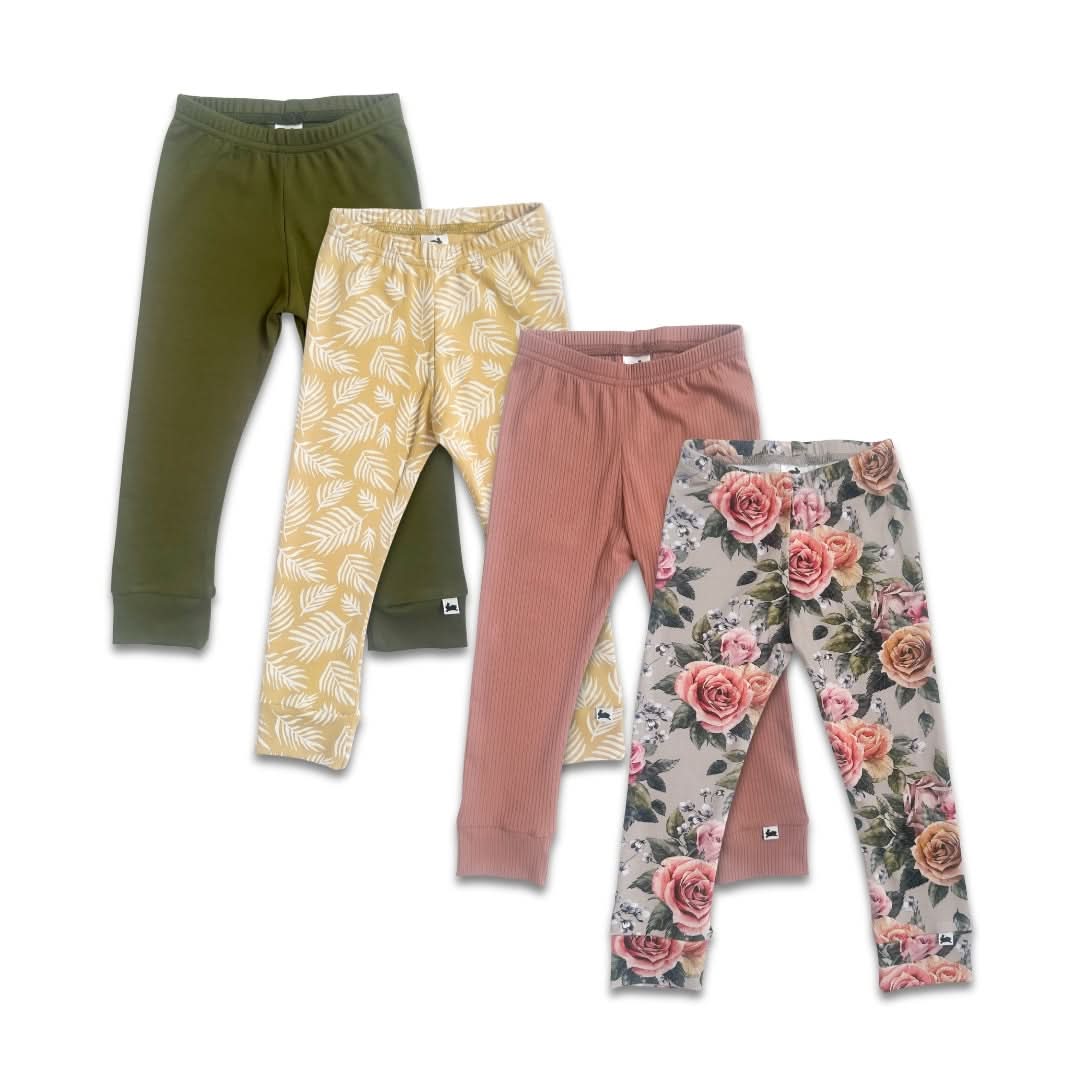 Kids’ Bamboo Leggings | Olive