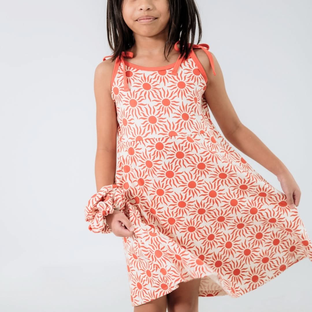 Youth Bamboo Bow Strap Dress | Sunkissed