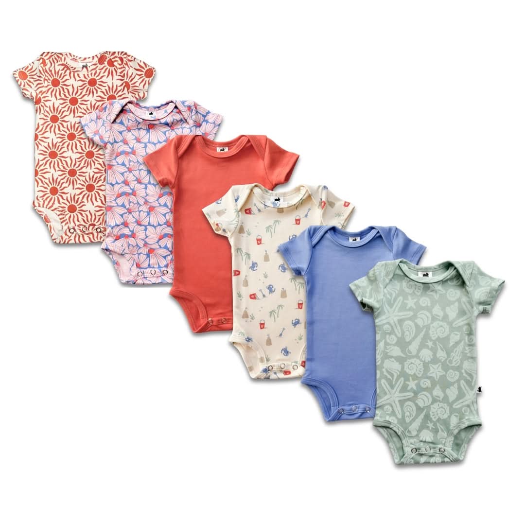 Bamboo Baby Short-Sleeved Onesie | Digging It