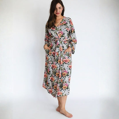 Ladies’ Bamboo Robe | Olive