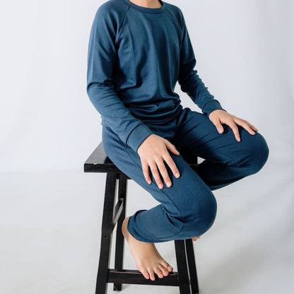 Youth Lightweight Bamboo Joggers | Seaglass