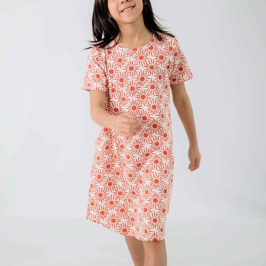 Youth Bamboo Bamboo Winslow Dress | Flamingo Fête