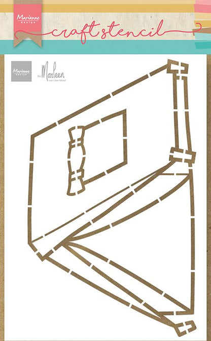Craft Stencil Tent By Marleen