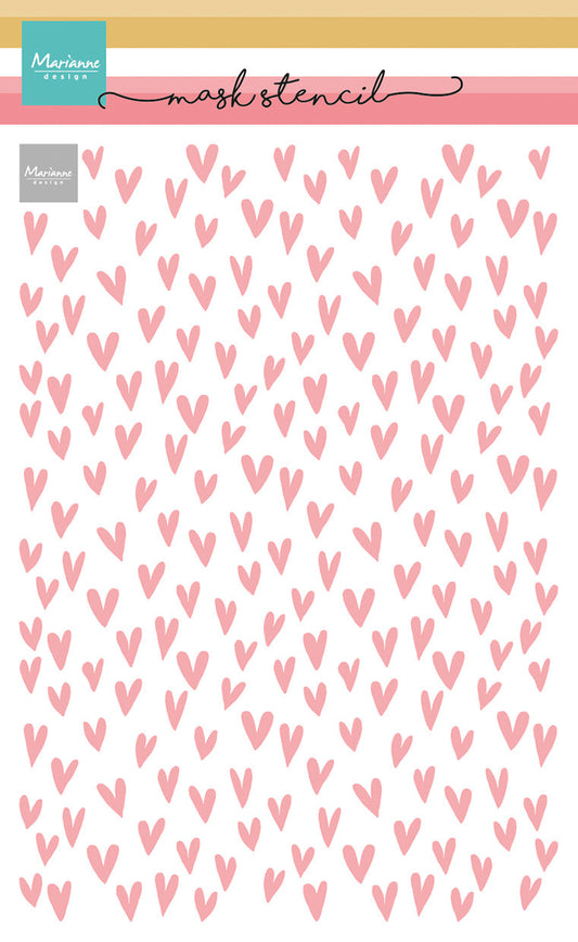 Marianne Design Mask Stencil - Hearts
