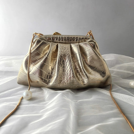Pochette Nuage Galop Doré