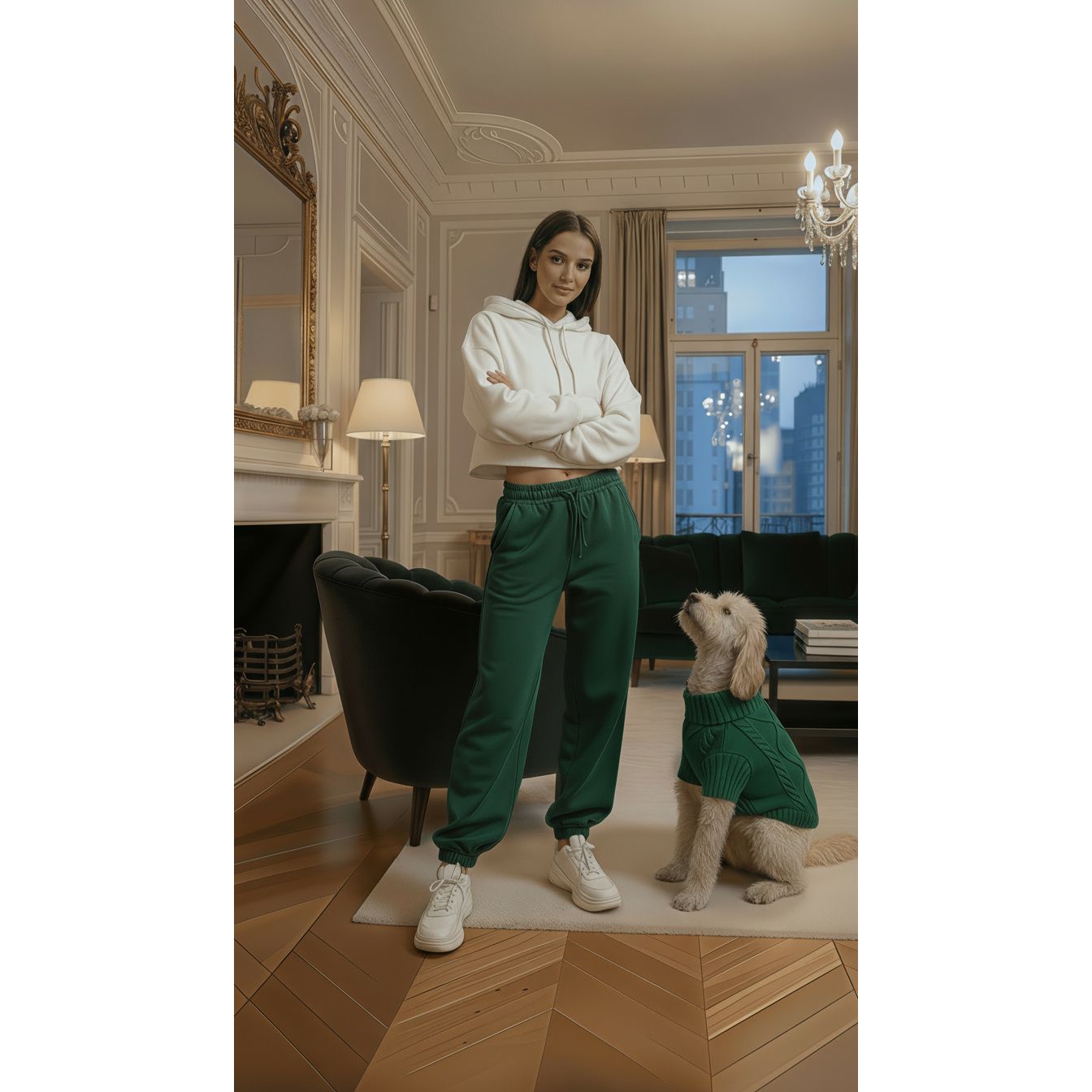 Green Sweater