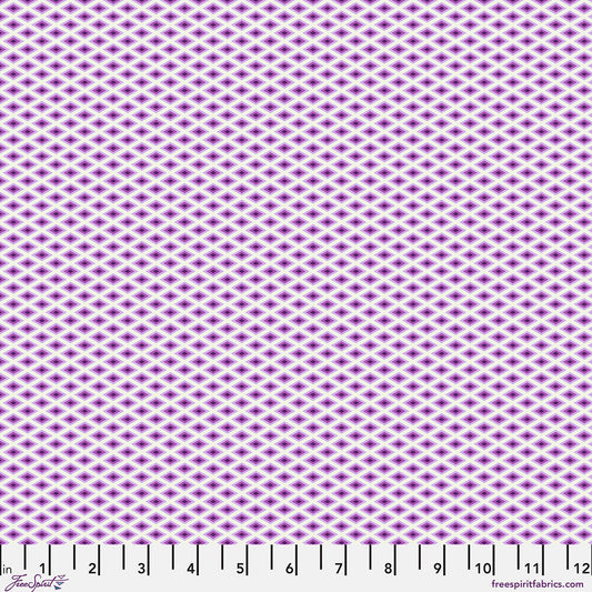 Tula Pink - Floral Reef - Fenêtres de Phare - Ultraviolet - PWTP273.ULTRAVIOLET