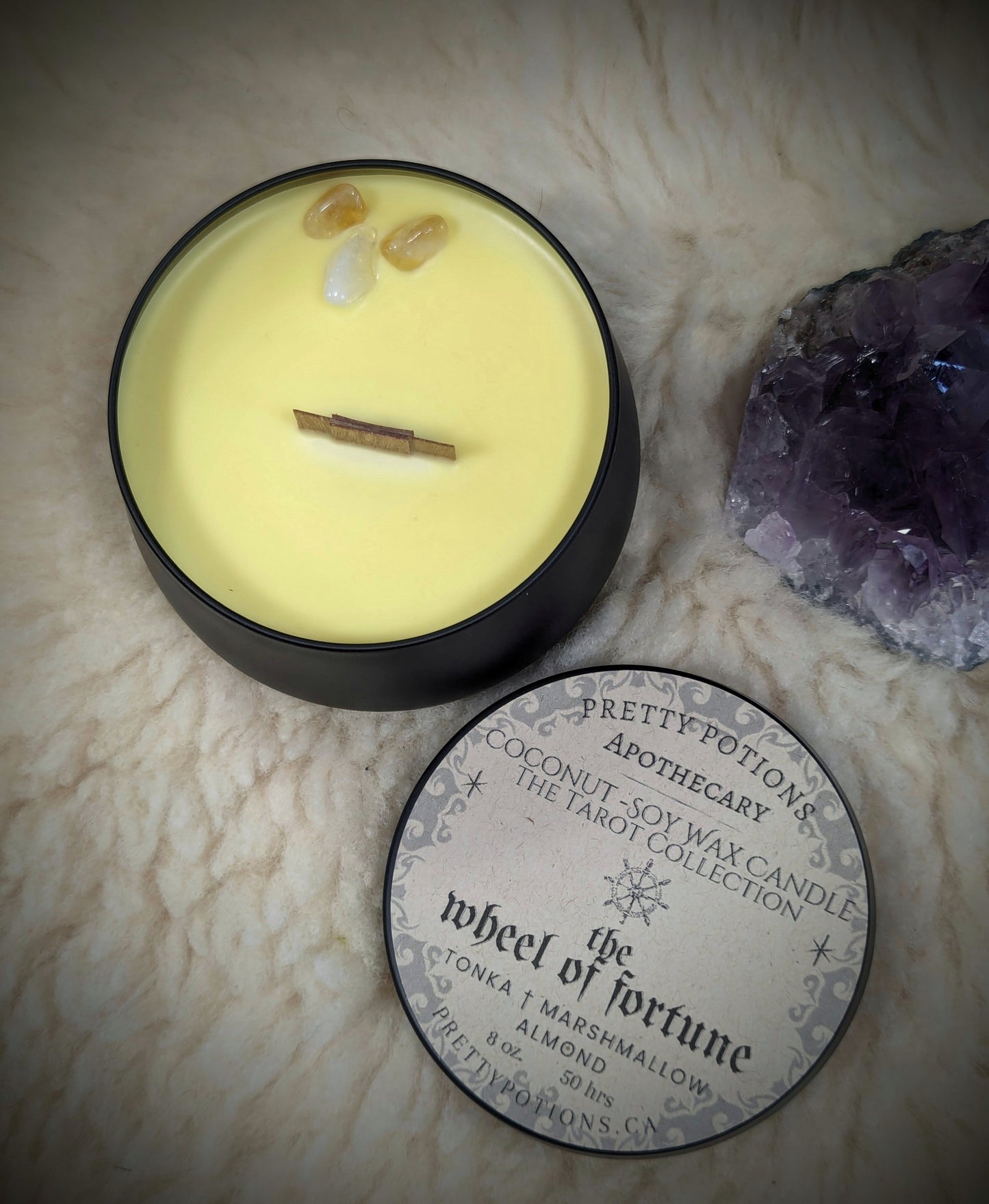 WHEEL OF FORTUNE Tarot Collection Candle