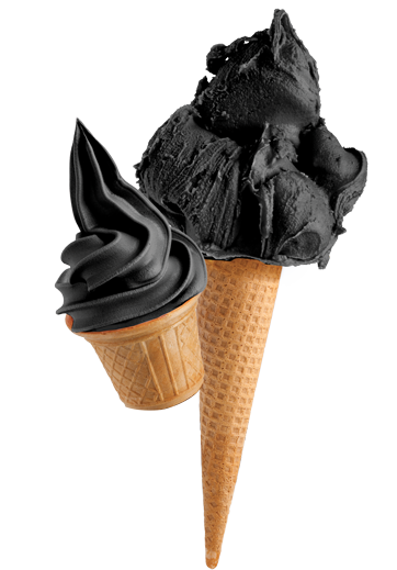 Base prête Black Hawaii pour Gelato et Crème Glacée Soft Serve - Caisse de 8 sacs de 1,45 KG - Rubicone Canada - Livraison gratuite au Canada pour les commandes de plus de 199 $ CA