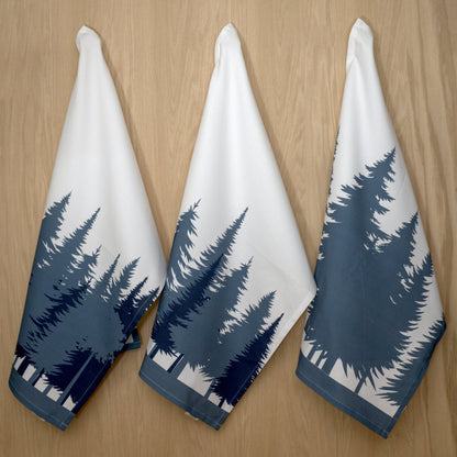 Evening at The Park-Goth Tea Towels: Set/3