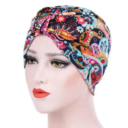Pastoral Broken Cotton Toe Confinement Hat Arab