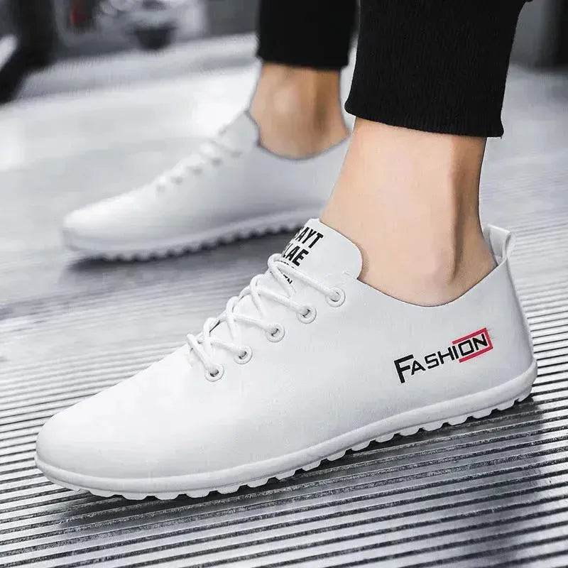 Chaussures à pois, Nouvelles chaussures blanches, Chaussures en cuir tendance, Chaussures décontractées style britannique