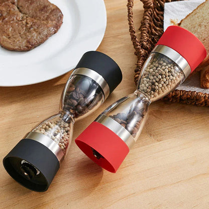 Pepper and salt manual grinder