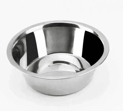 Pet pots, stainless tanks, dog bowls, feeding supplies.