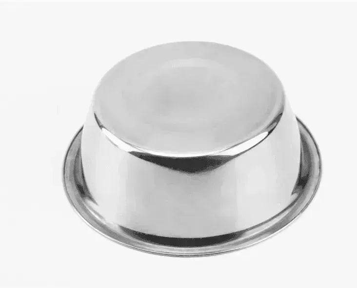 Pet pots, stainless tanks, dog bowls, feeding supplies.