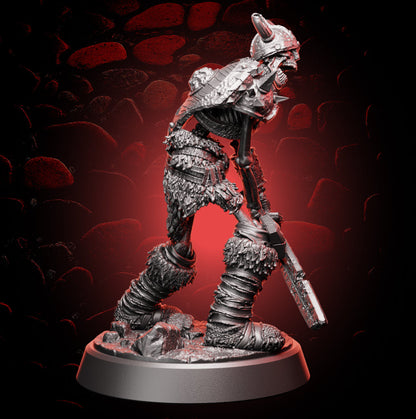 Skeleton Warrior | Medium (1in base) | 5e