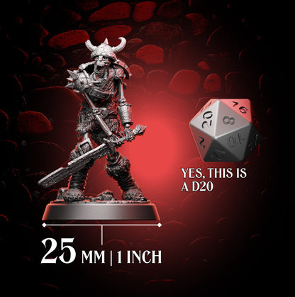 Skeleton Warrior | Medium (1in base) | 5e