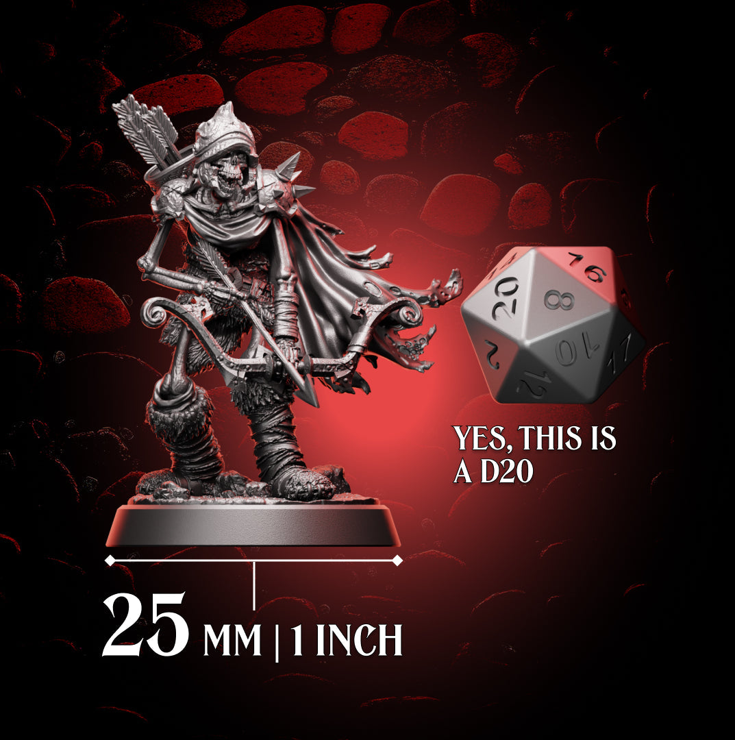 Skeleton Archer | Medium (1in base) | 5e