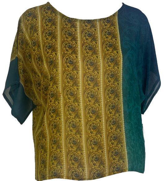 PRG6794 Top ample en pure soie Sheer Avatar