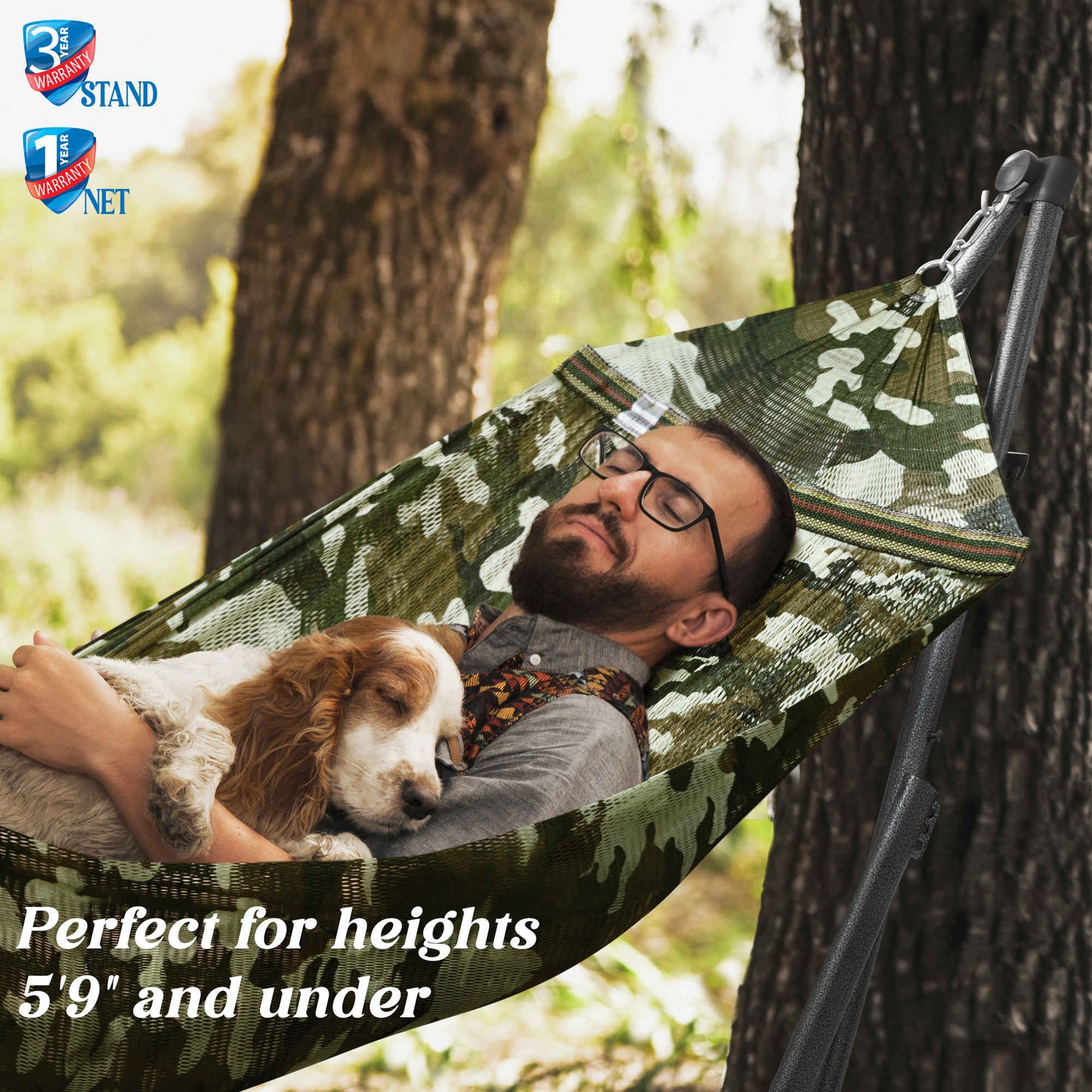 Tranquillo Uniki Collapsible Hammock Stand for Ultimate Relaxation