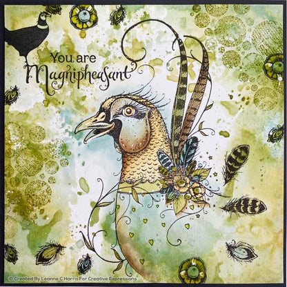 Magnipheasant A5 Clear Stamp Set