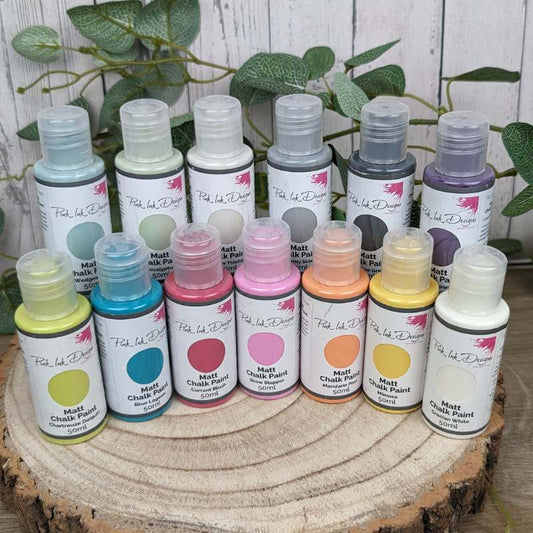 Pink Ink Matt Chalk Paint 50ml