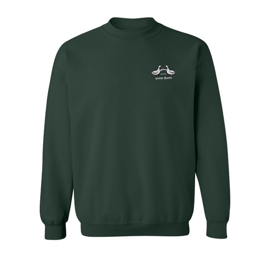 Sweat ras-du-cou brodé « Goose Bumps »