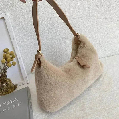 Plush Mini All-match Single-shoulder Messenger Bag