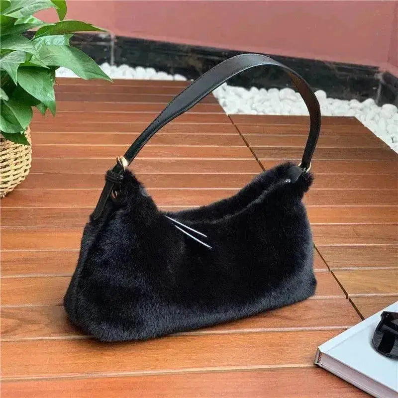 Plush Mini All-match Single-shoulder Messenger Bag