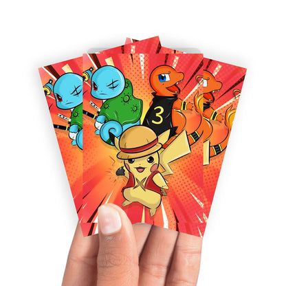 Pocket Monster Trio Card Sleeves