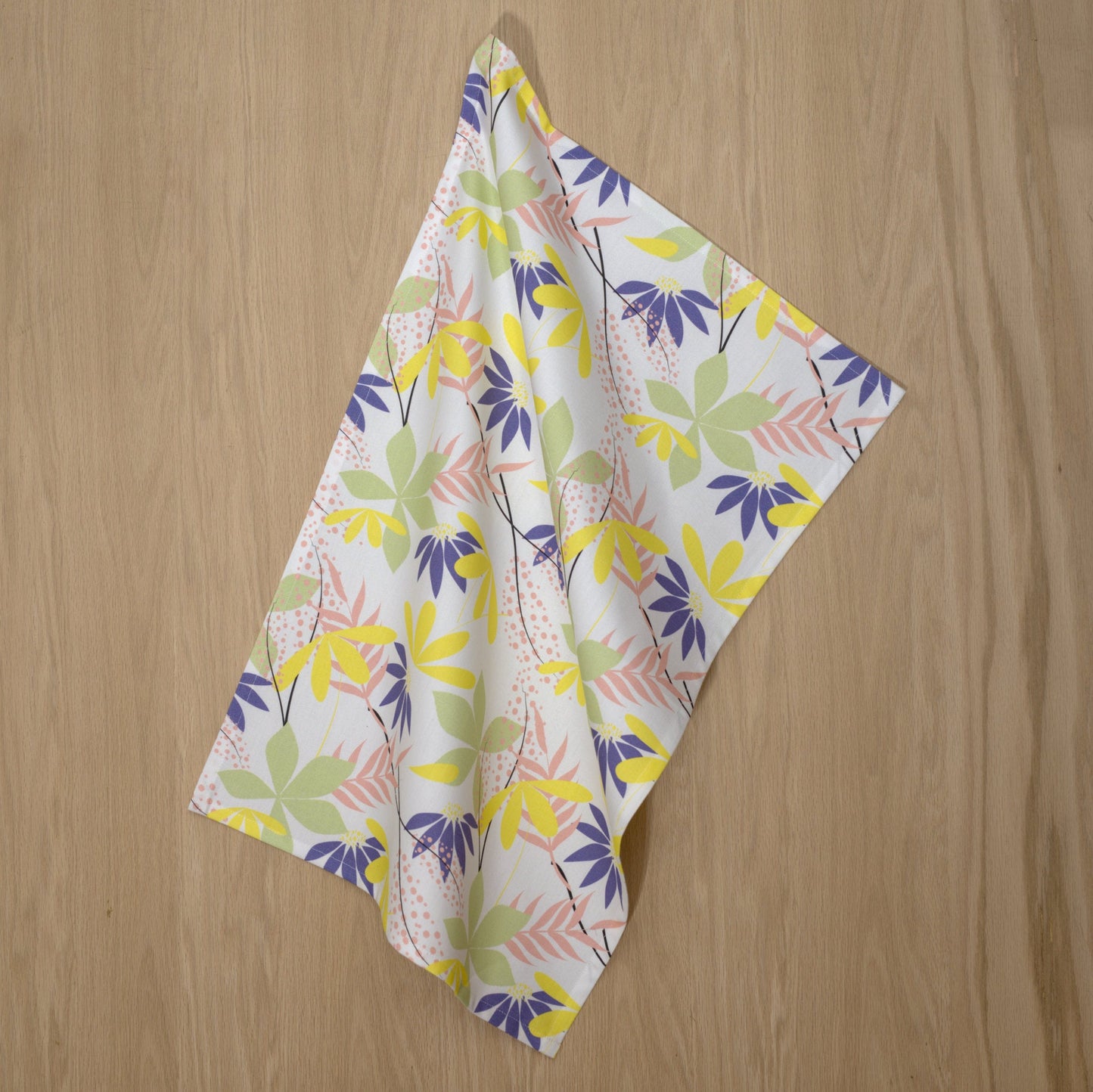 Pollen Up - Lot de 3 torchons en coton